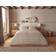 Silentnight Supersoft Textured Set - Duvet Cover Beige, Natural