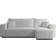 Selsey Ecksofa Hellgrau Sofa 244cm 4-Sitzer