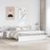 vidaXL Med Huvudgavel Utan Madrass Vit 180x200 cm Sängram
