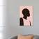 Ophelia & Co Pink Silhouette II Wrapped Canvas Graphic 66.04cm H x 45.72cm W x 3.8cm D Wall Decor 45.7x66cm