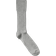 CDLP Mid Length Rib Socks - Grey Melange