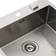 Lavabo Stålvask Kubus 540 Soft Køkken Rustfrit Stål