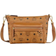 MCM Aren Small Visetos Leather Crossbody Bag - Cognac