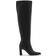Madden Girl Sizzlee Over-The-Knee Boots Black Smooth (8.5M)