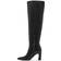 Madden Girl Sizzlee Over-The-Knee Boots Black Smooth (8.5M)