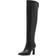 Madden Girl Sizzlee Over-The-Knee Boots Black Smooth (8.5M)