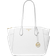 Michael Kors MK Marilyn Medium Saffiano Leather Tote Bag Optic White Michael Kors