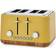 Dunelm Contemporary 4 Slice Ochre