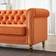 House of Hampton Gevon 84.65" Velvet Roll Arm Sofa 84.6" 3 Seater