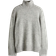 H&M Fine-Knit Mock Turtleneck Sweater - Gray