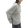 H&M Fine-Knit Mock Turtleneck Sweater - Gray