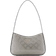Guess Arnela 4G Peony Logo Shoulder Bag - Silver