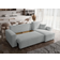 Selsey Ecksofa Hellgrau Sofa 244cm 4-Sitzer