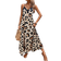 Shein Womens Summer Leopard Print Maxi Casual Loose Cami Dress