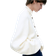 H&M Ribbstickad Kofta - Beige Crèmevit