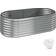 tectake Flormma 942 L Galvaniseret 200x100x60 cm Højbed