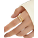 Shein 1pc Dainty Double Layered Irregular Opening Ring Inlaid With Cubic Zirconia