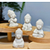 Shein Cute Small Buddha Figurines Set of 4 Figurine 4pcs