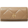 Tory Burch Kira Diamond Quilt Flap Wallet - Taupe Oak