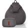 Green Bean 2er Set Indoor Home Linen Hocker mit EPS Perlen Füllung Sitzsack 2Stk.