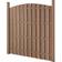 Neu.Holz Gartenzaun Sichtschutzzaun Windschutz Lamellenzaun 562x165-185 cm Rund 562x185cm