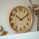 Beyond Time Madera Ljust Trä Väggklocka 22cm