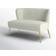 Etta Avenue Euclid 47" Armless Loveseat 31.5 H x 47.0 W x 30.5 D Sofa 47" 2 Seater