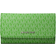 Michael Kors Jet Set Large Signature Logo Wallet - Green