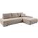 XXXlutz Meblito Ecksofa Tragel L Form mit Schlaffunktion Sofa 265cm 4-Sitzer