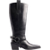 NA-KD Botas Cowboy De Piel Con Hebilla - Black