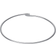 Pandora Nova Lab-grown Diamond Open Bangle 0.25 carat tw 14k White Gold Clear 6.9 in
