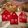 Ib Laursen Stage T Fyrfadslys Hus Rød 3 Forsk Fyrfadsstage 10.6cm 3stk