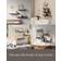 Bayka Mounted Rustic Wood Set of 3 Wall Shelf 41.9cm