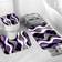 NKZPLY 4 Pcs Purple Shower Shower