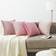 Topfinel Square Velvet Gradient Pillow Set of 4 16.0 H x 16.0 W in Cushion Cover Pink (40.6x40.6cm)
