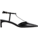 H&M Spitze Pumps Mit T-Riemen - Schwarz
