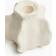 H&M Small Stoneware - White Candle Holder 8.5cm