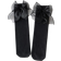 Shein 1pair Solid Color 3d Butterfly Shaped Straight Kid's Socks