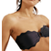 H&M Padded Bandeau Bikini Top - Dark Grey