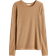 H&M Ribbed Shirt - Dark Beige
