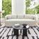 Wade Logan Brinae 85 Inch Upholstered Sofa 85" 3 Seater