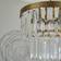 Dunelm Easy Fit Shade Gold Shade ∅ 25cm