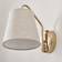 Dunelm Enid Gold Wall light ∅ 45cm