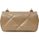 Tory Burch Mini Kira Diamond Quilt Flap Bag - Taupe Oak