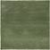 Dunelm Cosy Soft Shaggy Square Green 200x200cm