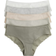 H&M Hipster Briefs 5-pack - Khaki Green/Light Gray Melange