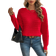 Shein Casual Elegant Bowknot Decor Drop Shoulder Sweater - Autumn/Winter