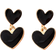 Shein Heart Drop Earrings