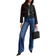 New Look Boucle Cropped Jacket - Black