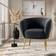 Dunelm Bella Velvet Cocktail Armchair 74cm